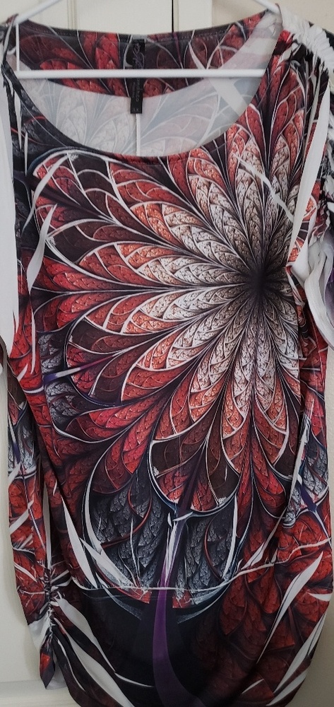 ** UNDER $10***Andrea flowered top
